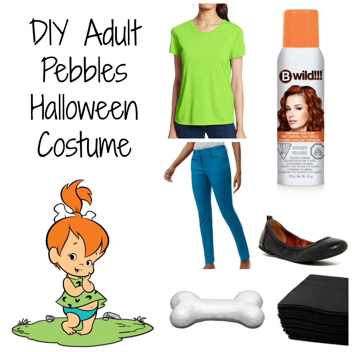 Adult Pebbles Costume 86